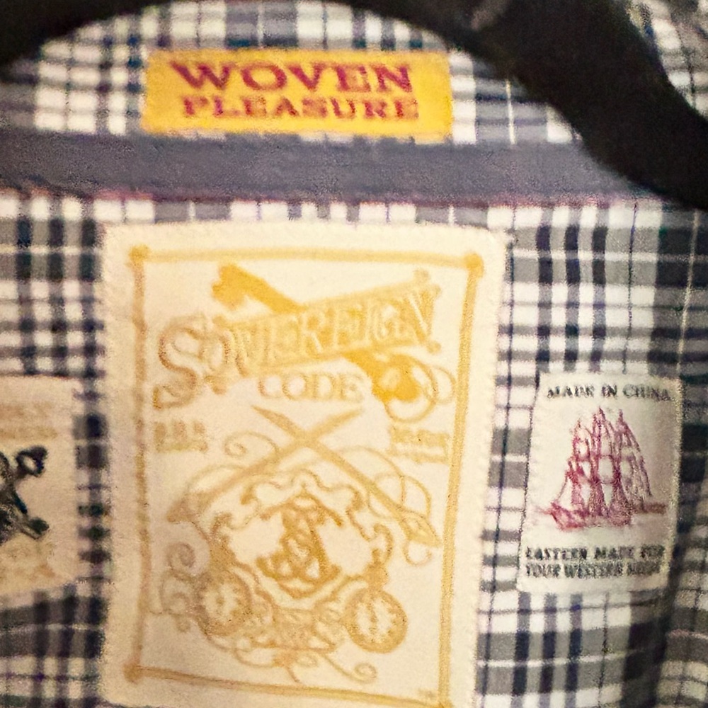 Sovereign Code Plaid Shirt